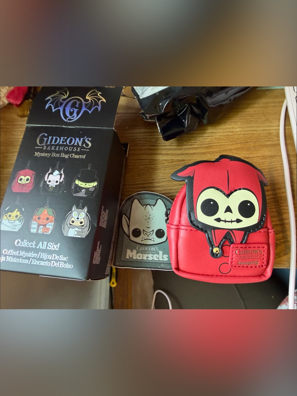 Gideon’s Bakehouse Red Devil Skull loungefly Barnabas Mephistophelittle Bag
